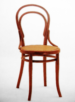 トーネット社の曲木椅子「214」　画像