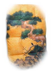 京都を拠点とする京都西川ならではの羽毛布団二条城壁画シリーズ