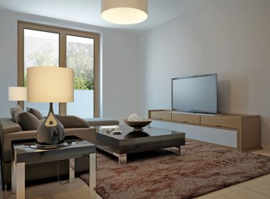 シンプルかつナチュラルな部屋に合わせるテレビボードの素材と配色